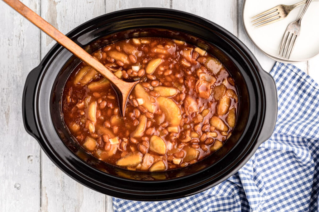 Apple Pie and Baked Beans