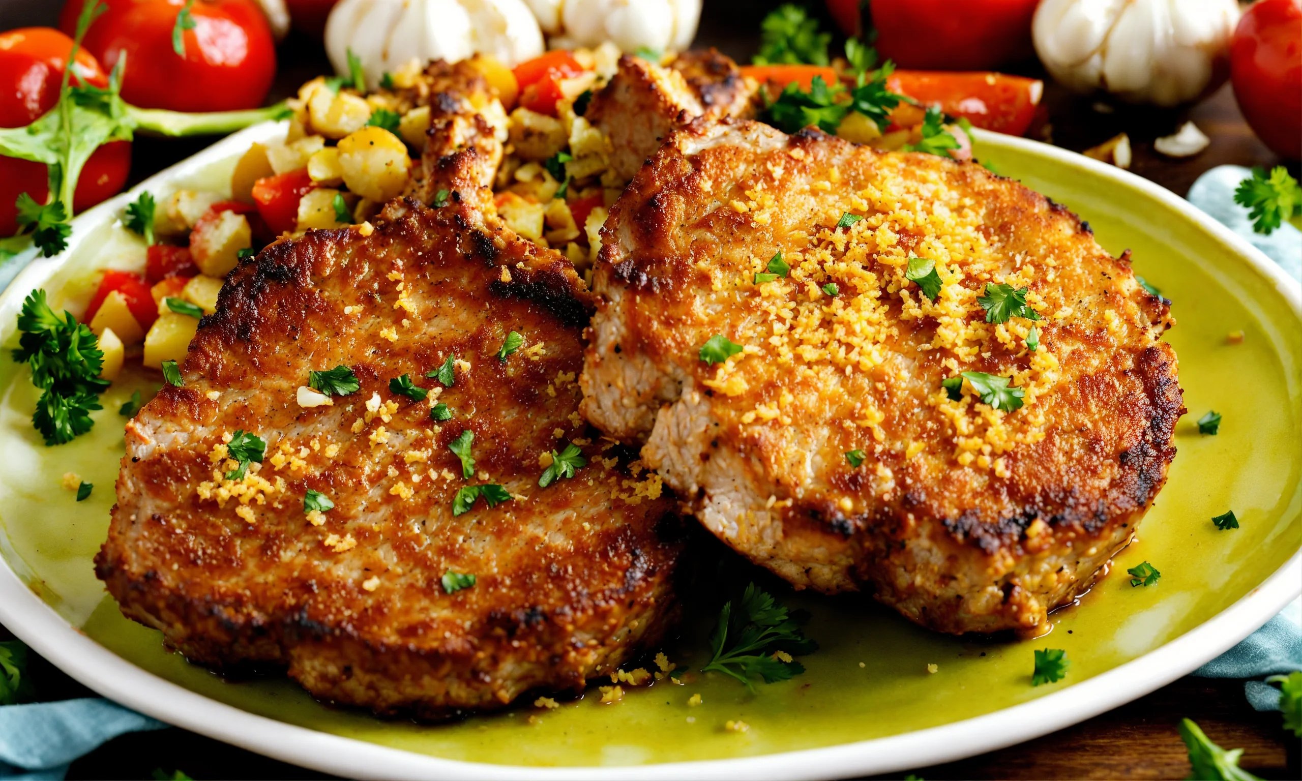 4 ingredient oven baked pork chops