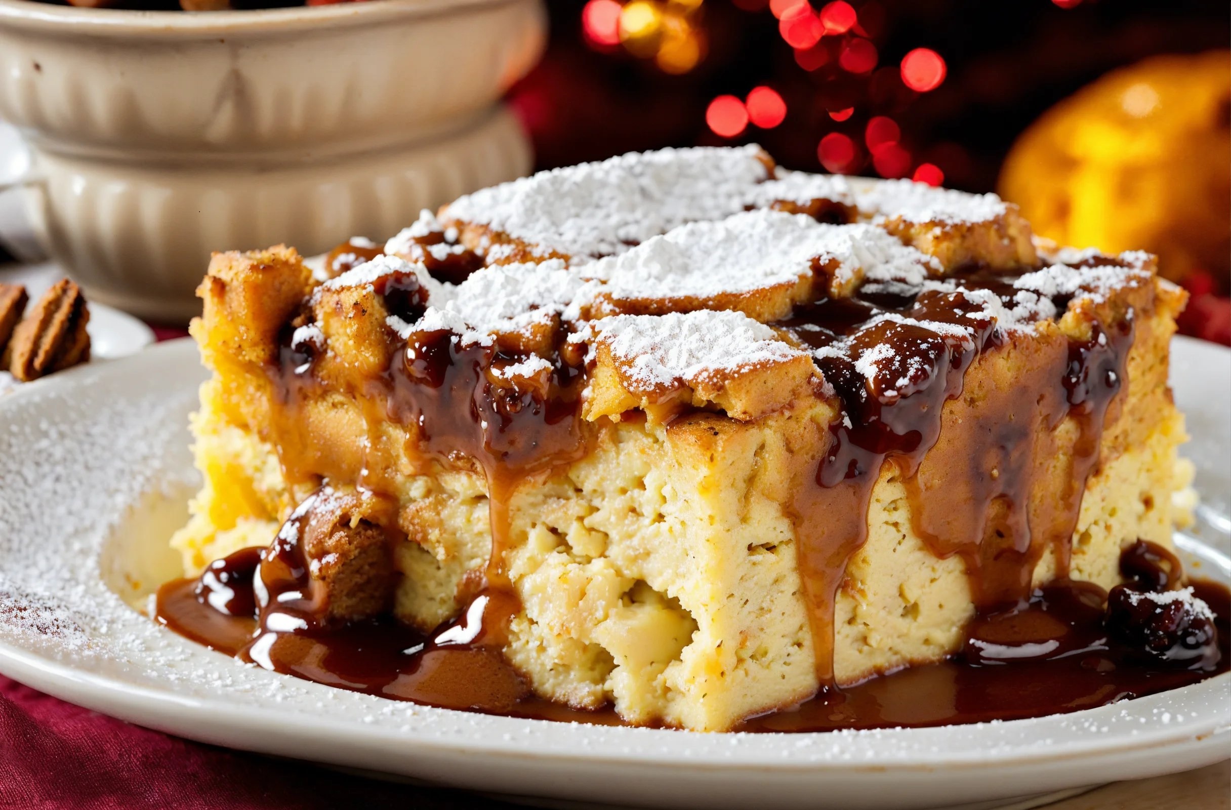 panettone bread pudding