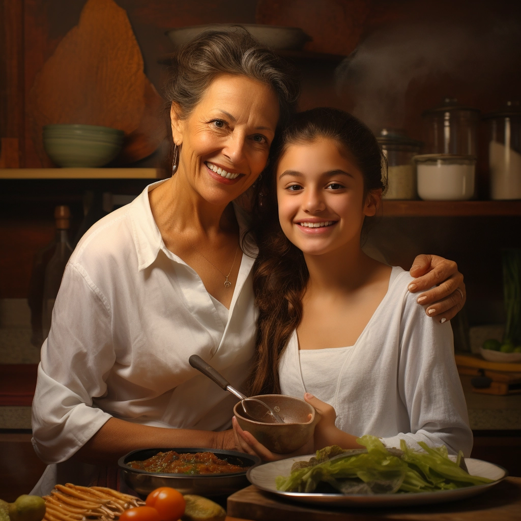 I’m Teresa Davis, home cook and baker behind the scenes of TangoTasty alongside my lovely daughter Taya.