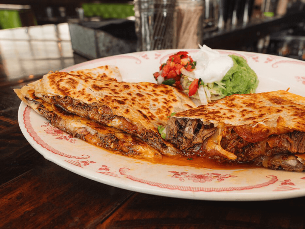 Brisket quesadilla