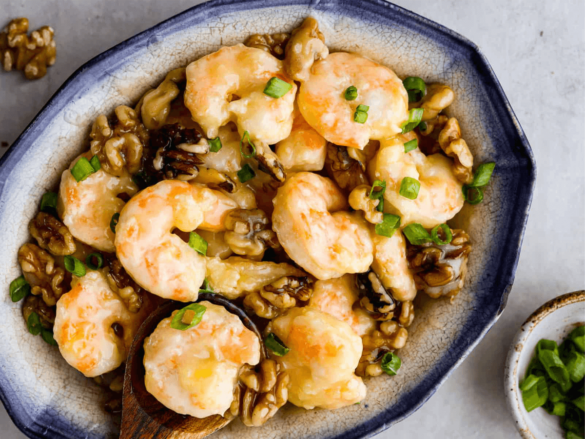 Walnut shrimp recipe