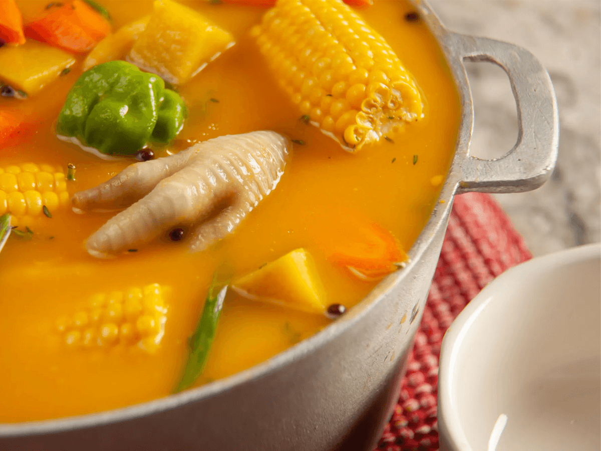 Jamaican chicken soup