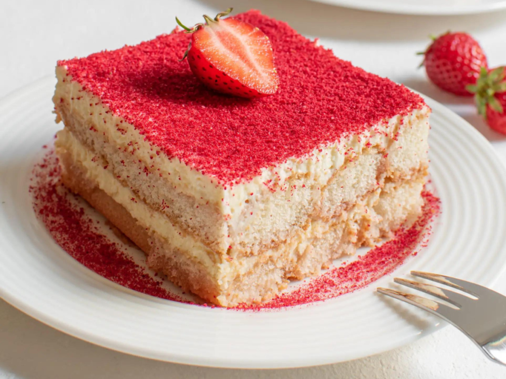 Strawberry tiramisu recipe