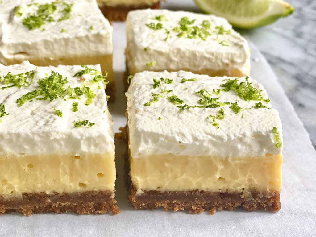 Tropical Bliss Key Lime Pie Bars