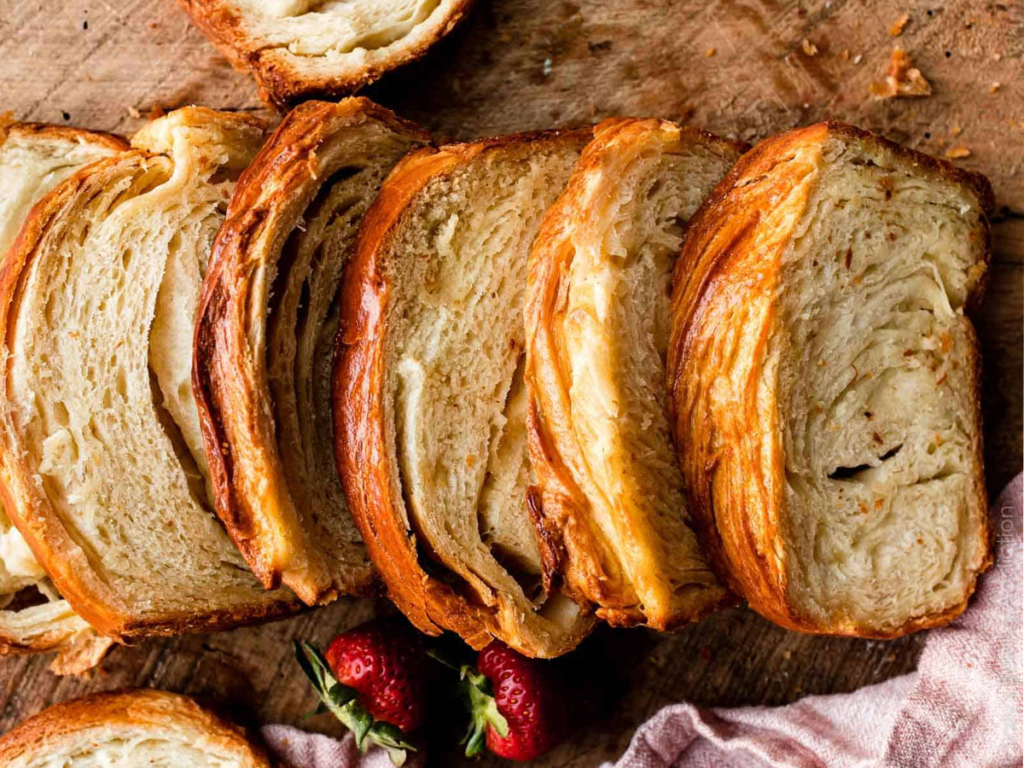 Croissant toast bread