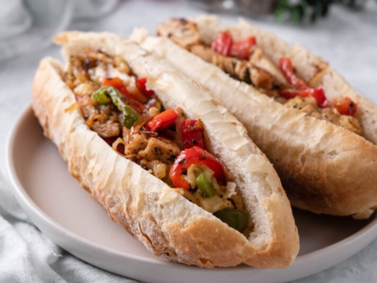 Chicken philly cheesesteak