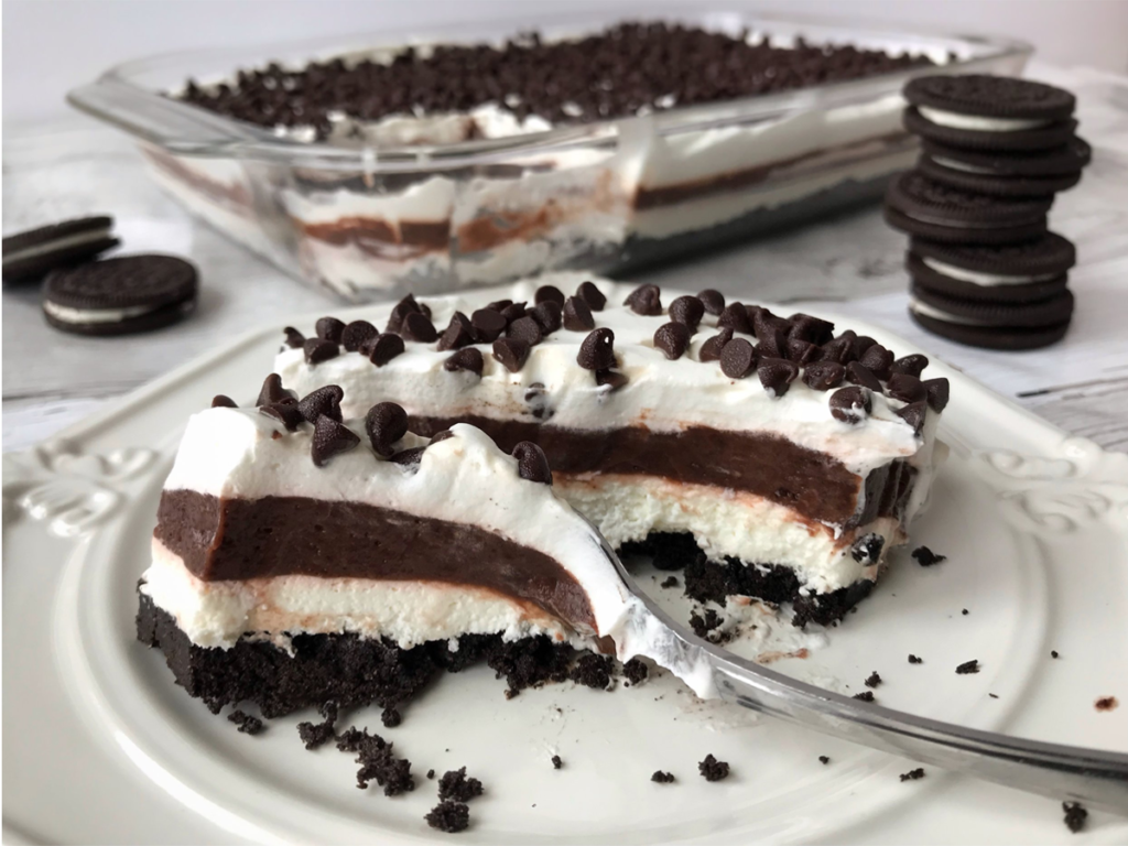 Oreo lasagna