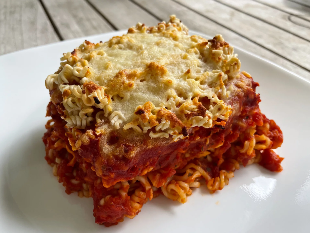 Ramen Lasagna Recipe