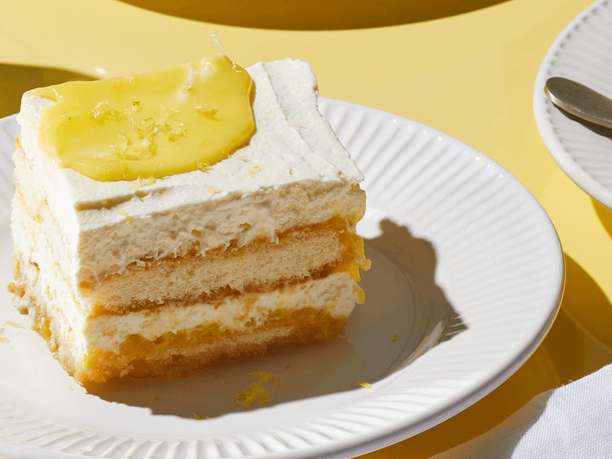 Lemon tiramisu recipe