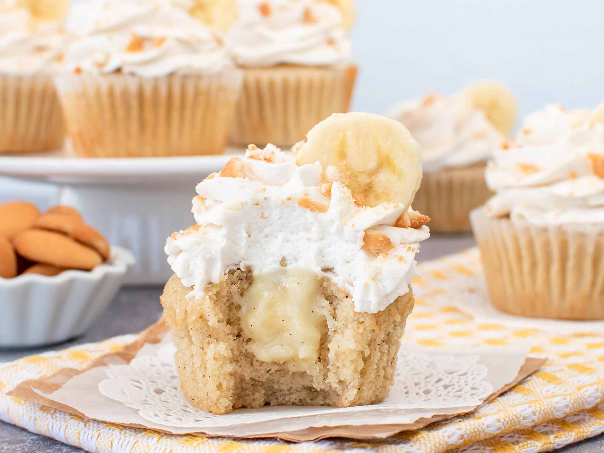 Banana pudding cupcakes